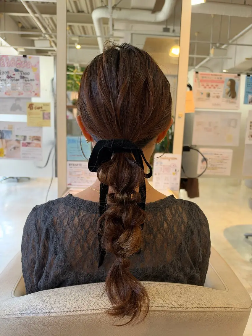ヘアアレンジ ヘアセット 本田 卓也のヘアスタイル