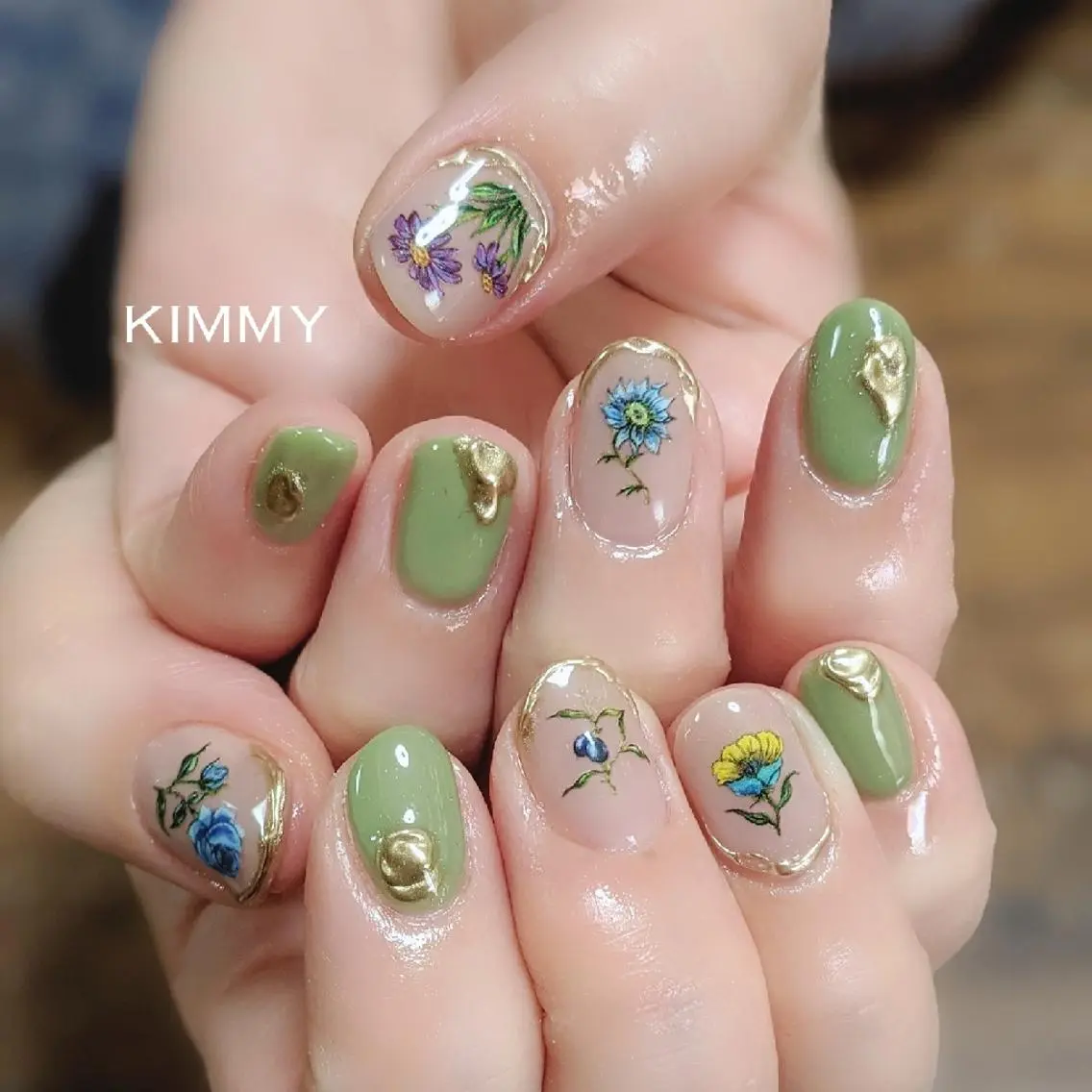 ネイル ハンドネイル kimmy nailsのネイルデザイン
