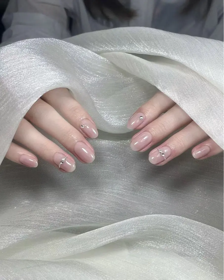 ネイル 持ち込み シンプルネイル ハンドネイル YUAN Nailのネイルデザイン