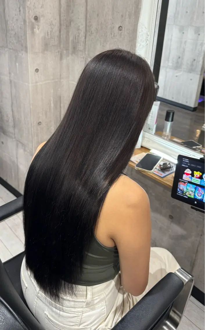 ロング 杉山永 浦安×髪質改善のヘアスタイル