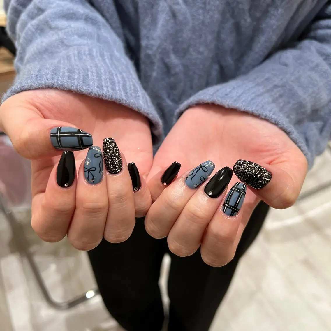 Hand フィルイン 持ち込みアートコース 【パラジェル使用】¥12100⇒¥9900(ドライケア込)オフ無料の写真