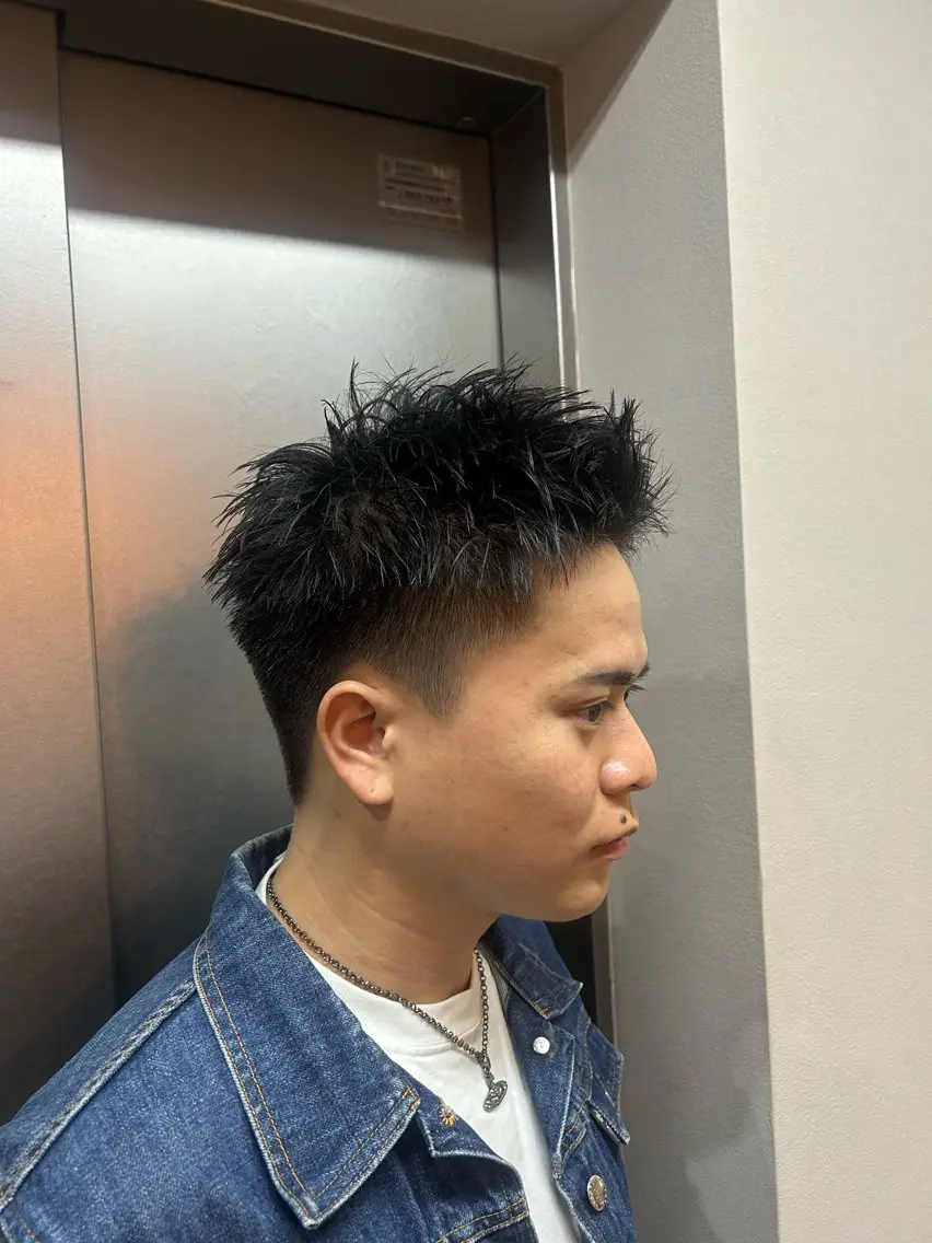 メンズ か れんのヘアスタイル