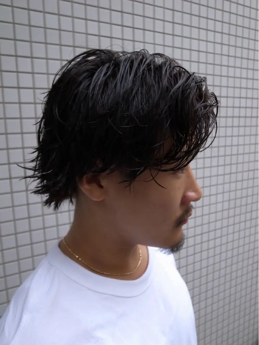 ショート パーマ メンズ カット パーマ 💈メンズフェード 特化DAIYA💈の眉毛・アイブロウイメージ