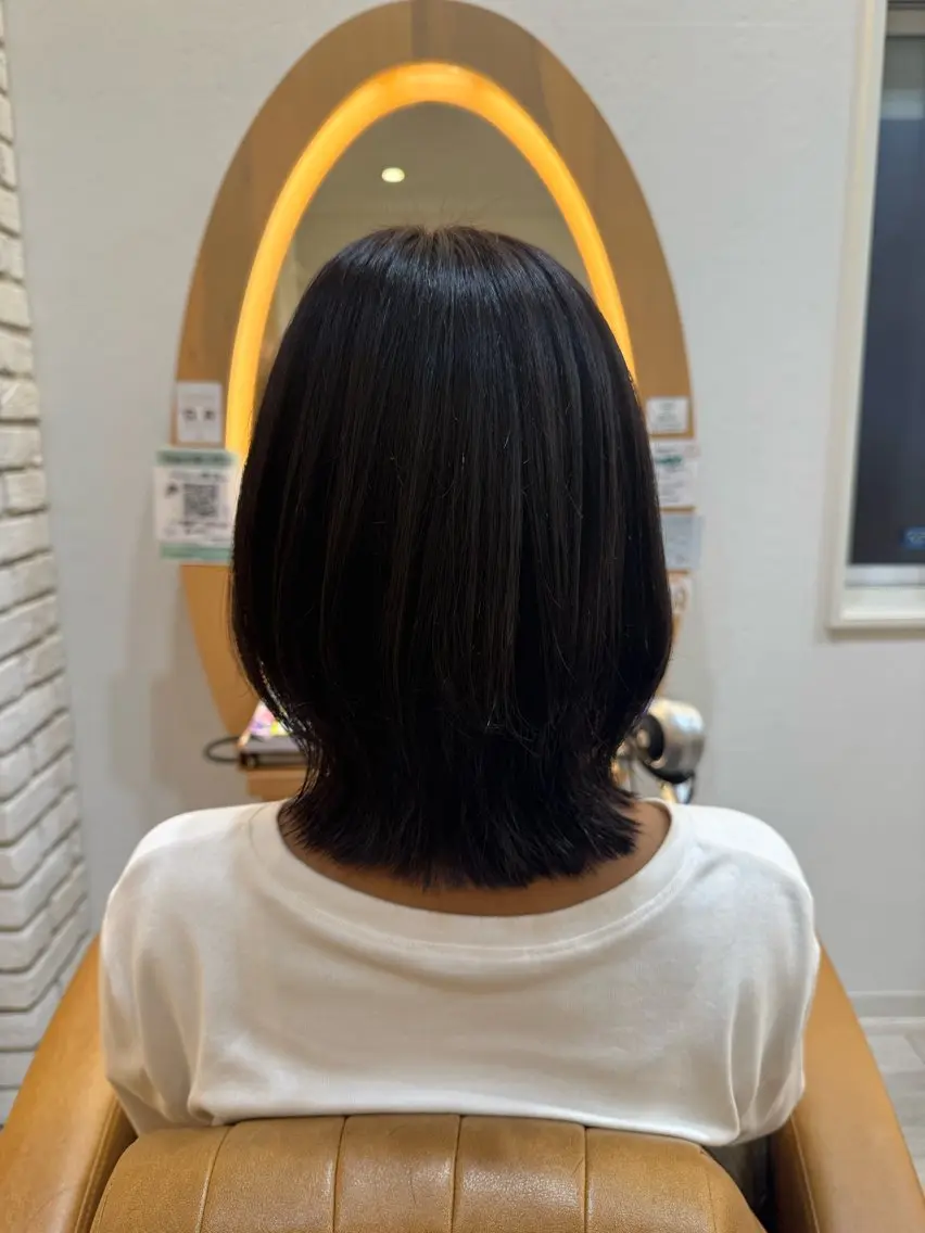 ミディアム adorable 高橋 ひなののヘアスタイル