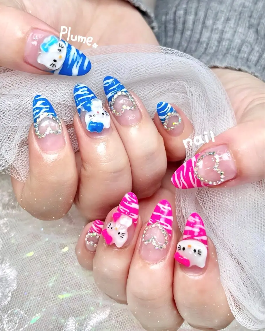 ネイル ハンドネイル plume nail ☆韓国ネイルのネイルデザイン