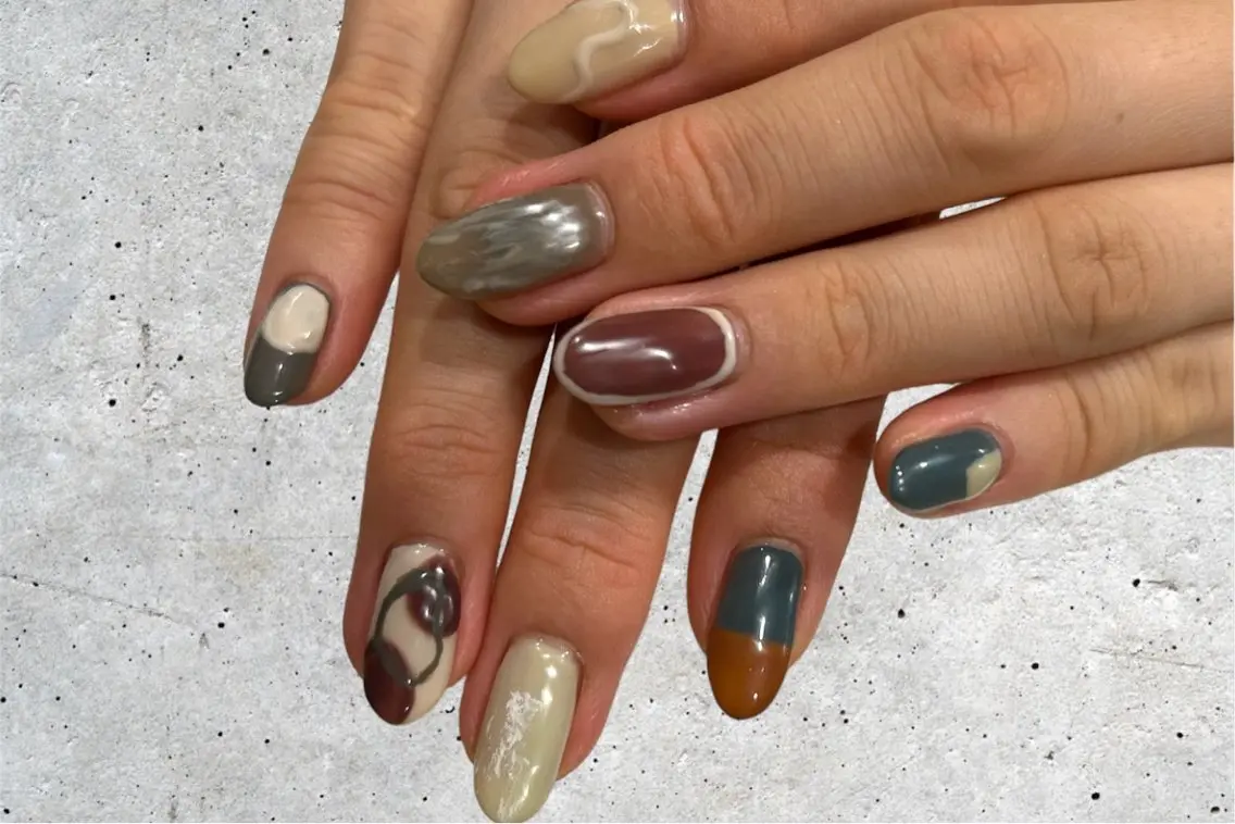 ネイル アートネイル ニュアンスネイル ハンドネイル cscnail keikoのネイルデザイン