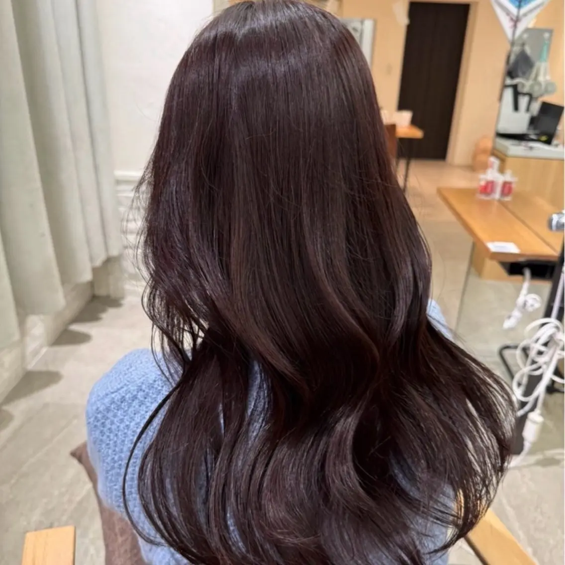 ロング カラー カット ヘアカラー トリートメント 銀座/似合わせカット /縮毛矯正/うー🎀のヘアスタイル