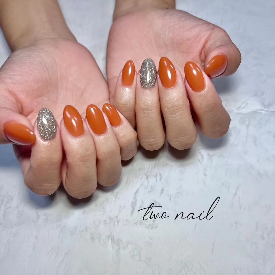 ネイル アートネイル フットネイル ハート ニュアンスネイル ホワイト ハンドネイル two nailのネイルデザイン