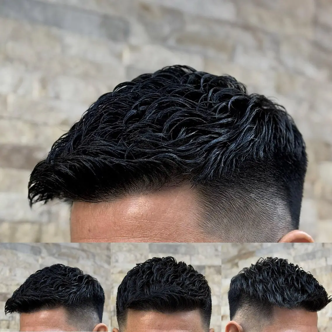 ショート カット パーマ 北川 竜也のヘアスタイル