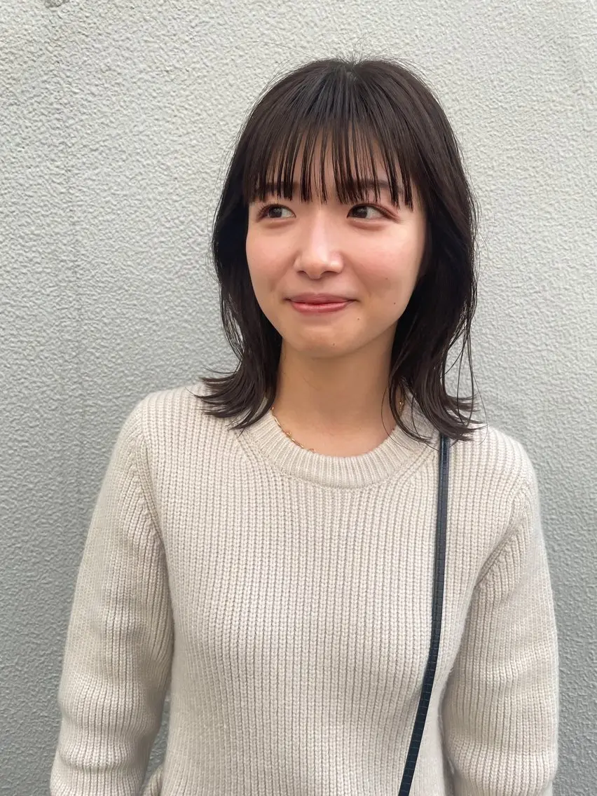セミロング カット ヘアカラー トリートメント ayane⭐️ボブ・ ショート・パーマのヘアスタイル