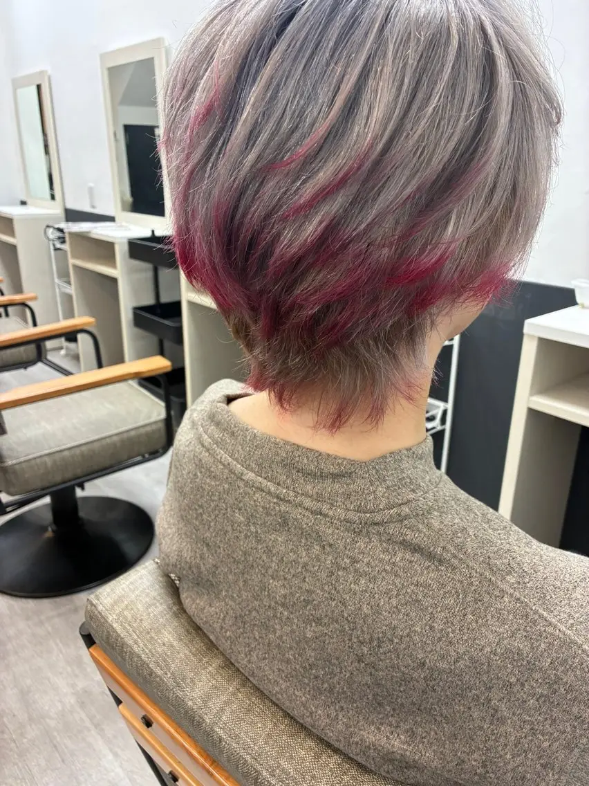 ショート メンズ キッズ 縮毛矯正メンズパーマ 髪質改善特化のヘアスタイル