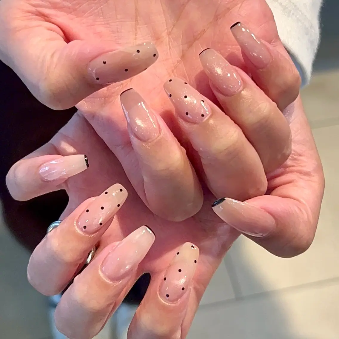 ネイル ハンドネイル misaki🎀 coffret.のネイルデザイン