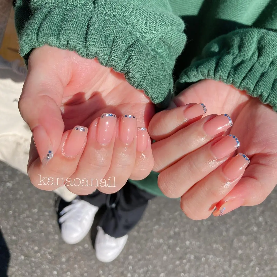 ネイル 地爪育成💅 kanaoanailのネイルデザイン