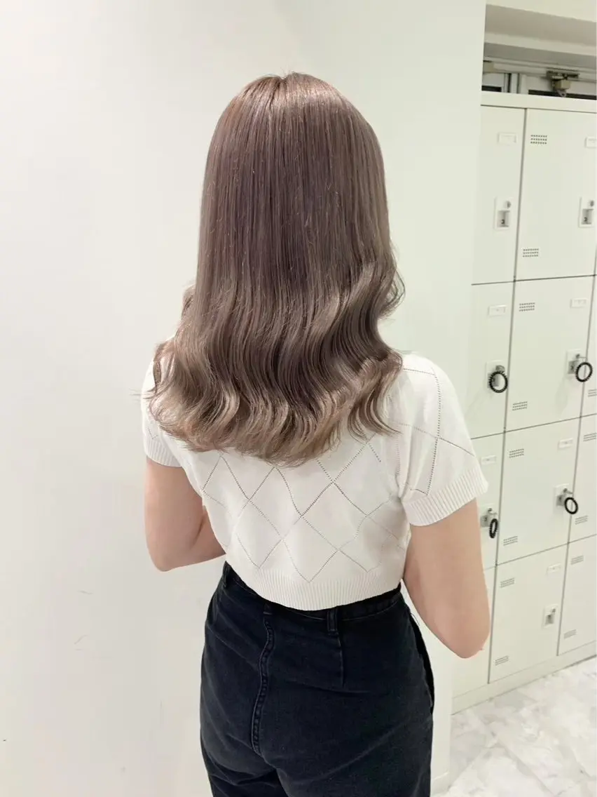 ロング ヘアアレンジ 🫧ハイトーン/ 髪質改善/ヒナタ🫧のヘアスタイル