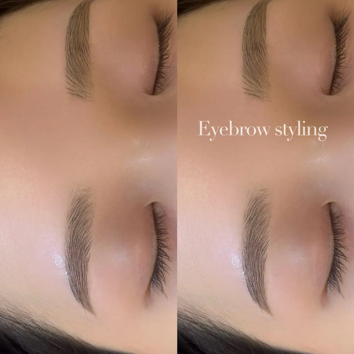 【平日限定💎】美眉スタイリング🦢⸝꙳ (wax.毛量調整.メイク込み)の写真