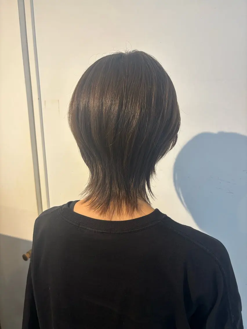 ショート ショートヘア ウルフカット 長沼 咲輝のヘアスタイル