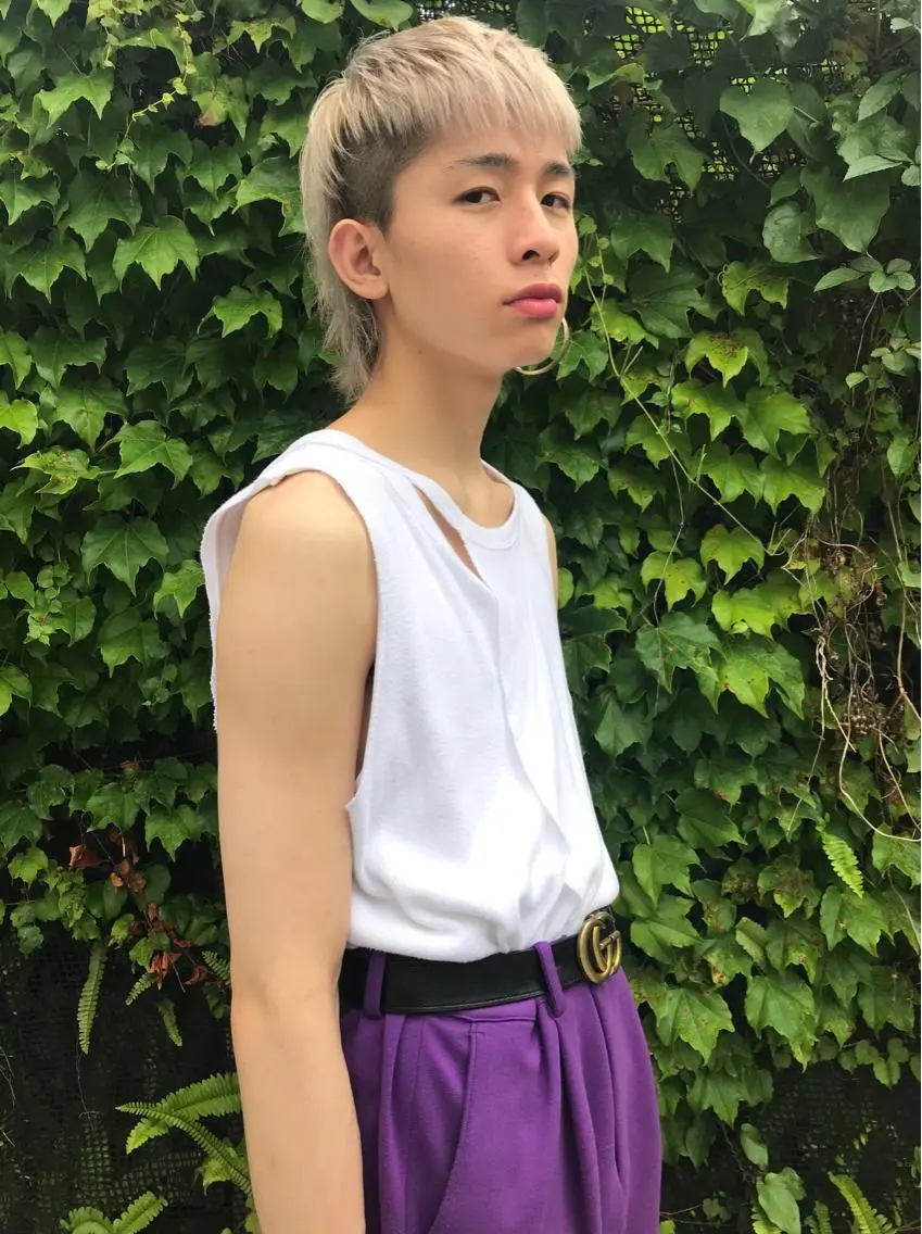 カット＋ブリーチ2回＋カラーの写真