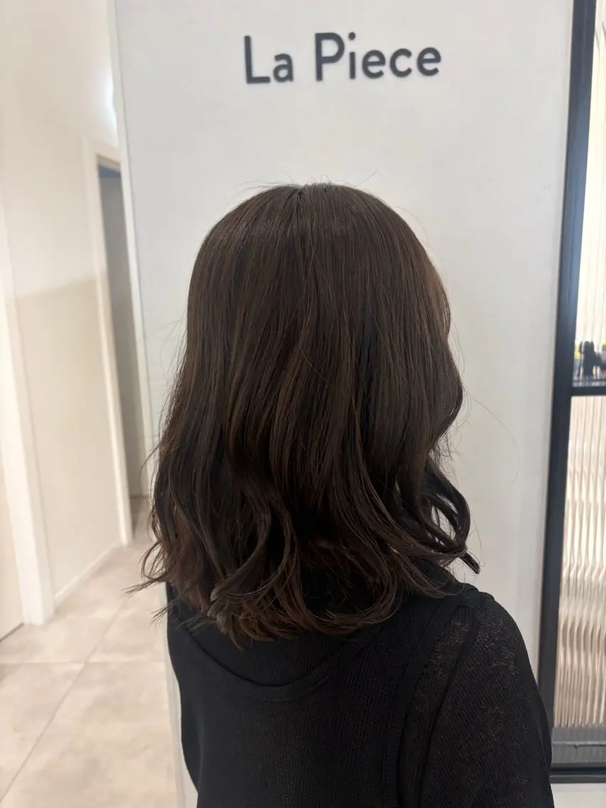 カラー ヘアカラー きのした あおいのヘアスタイル