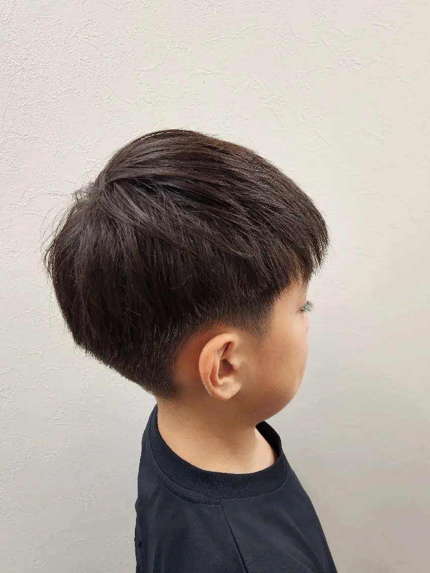 ショート キッズ カット 岩瀬 未来のヘアスタイル