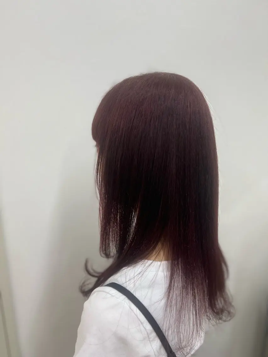 ワンカラー➕クイックトリートメント(カット相談により)4400円​〜​の写真