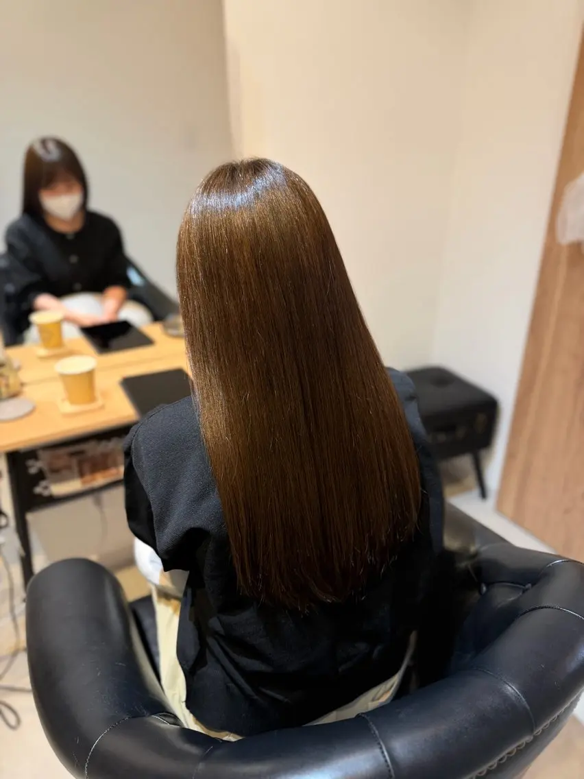 カラー ヘアカラー トリートメント ヘッドスパ 💇🏻♀️結/ 川崎美容師のヘアスタイル
