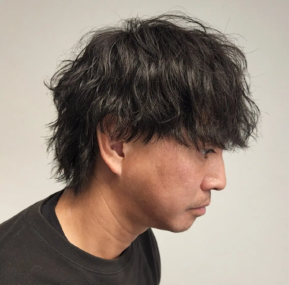 ショート パーマ メンズ 【イケメン風パーマ】 SHOFYのヘアスタイル