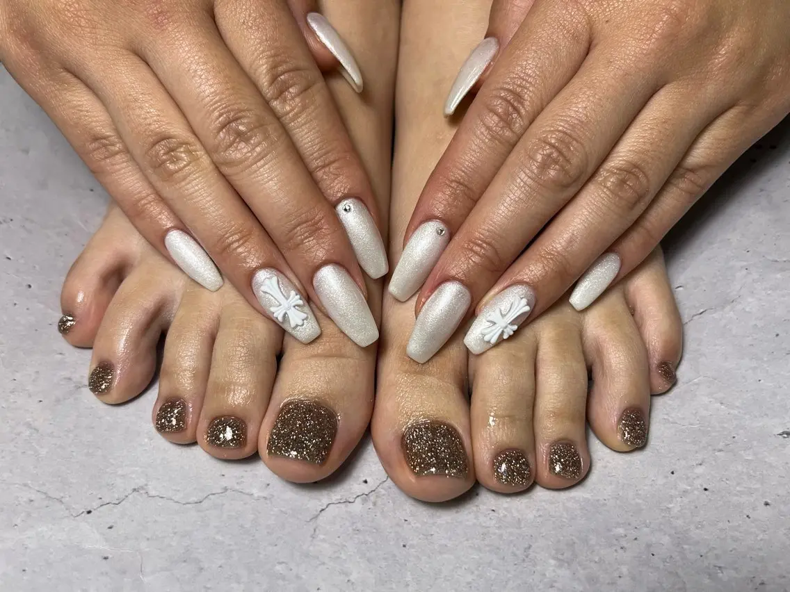 ネイル フラッシュネイル フットネイル ワンカラーネイル nail salon chess ハラダのネイルデザイン