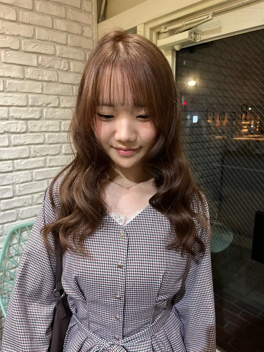 ロング カラー ヘアカラー ミジュ/ メンズモデル募集のヘアスタイル