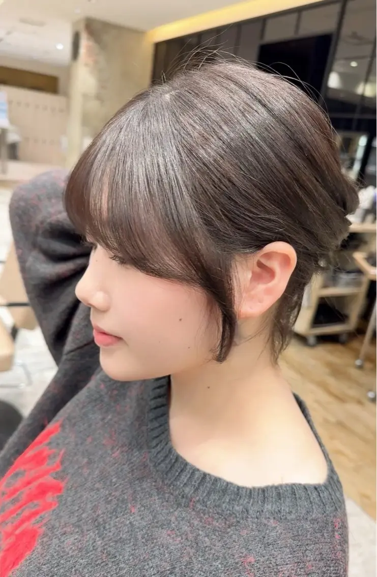 ロング カット ヘアカラー トリートメント 銀座/レイヤー 顔周りカット溝手優太のヘアスタイル