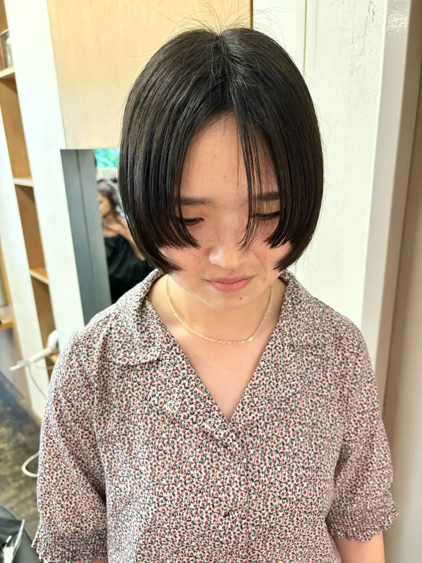 ショート カット トリートメント 美空🐇 レイヤー / 透明感カラー🩰のヘアスタイル