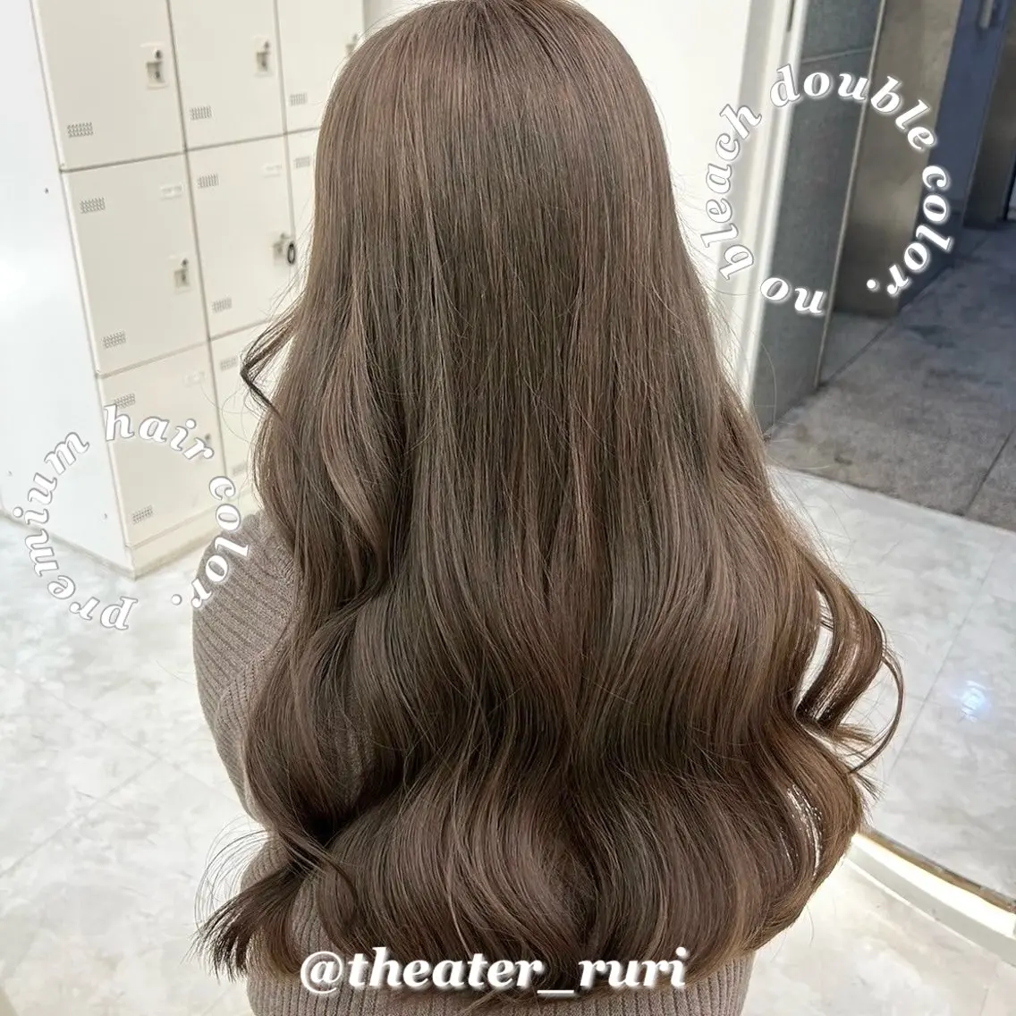 ロング カラー ふわっと抜け感🫧 ブラウンベージュ🤎のヘアスタイル