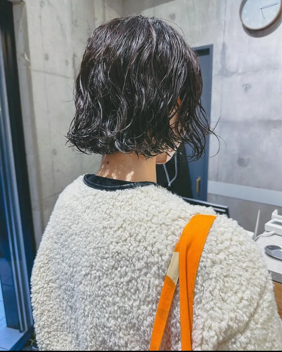 ショート パーマ 伊藤 壮尭のヘアスタイル
