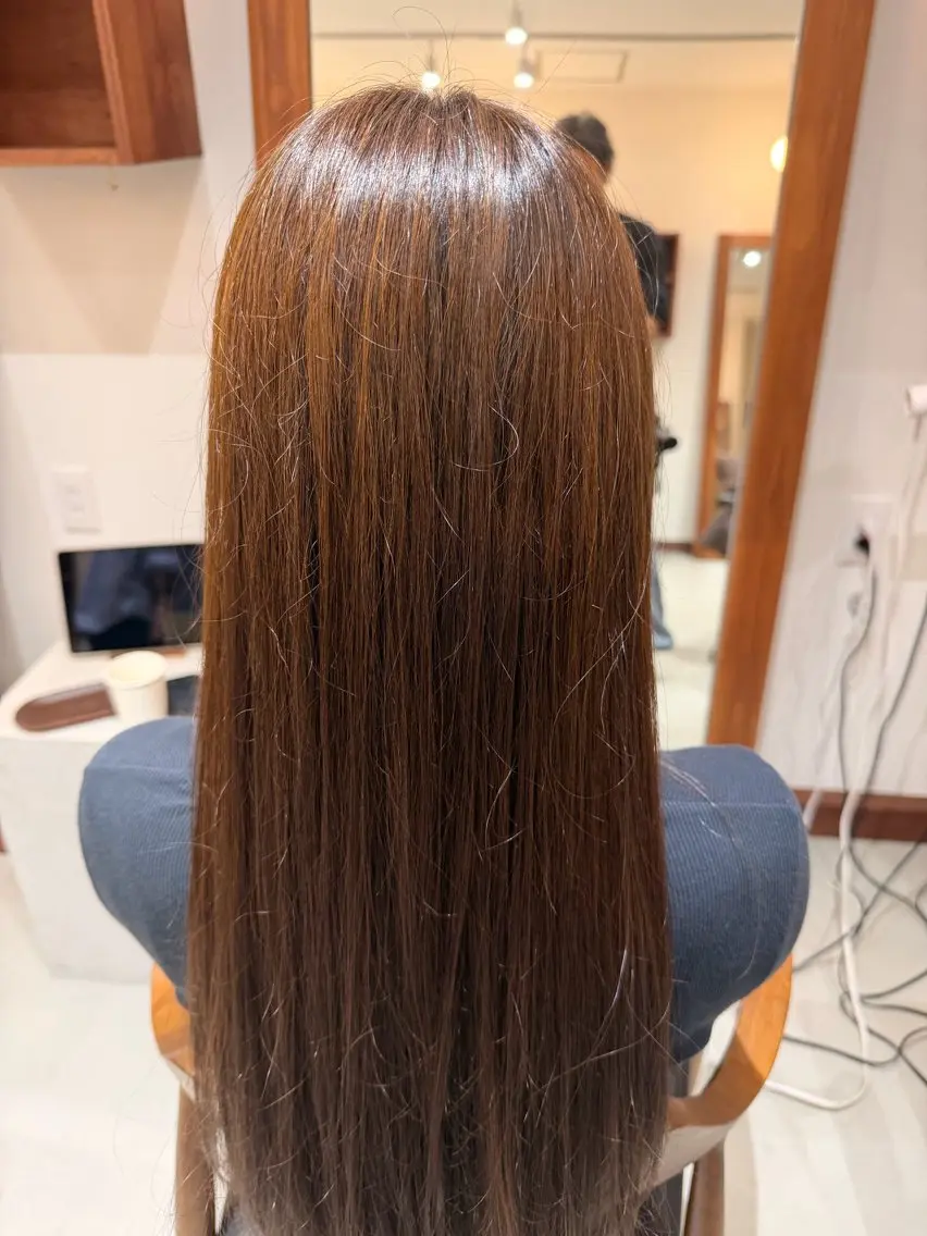 ロング カラー ヘアカラー 【立川徒歩3分‼️】 モデル募集✨YUTAのヘアスタイル