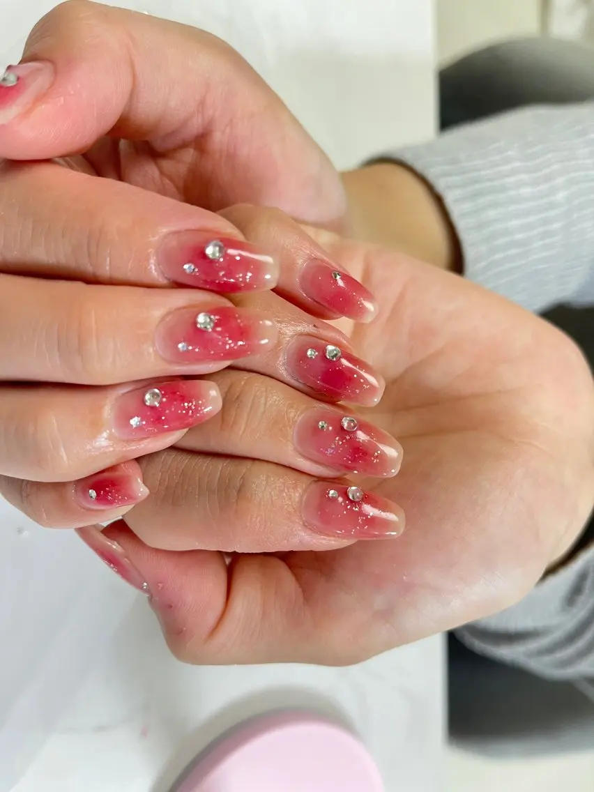 ネイル ハンドネイル 🎀ネイルサロン エクラYUI🎀のネイルデザイン