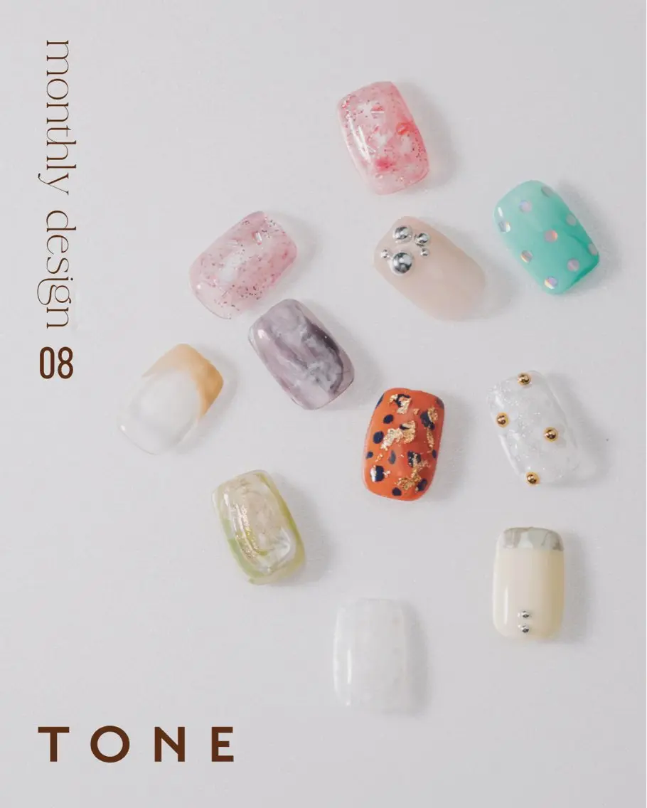ネイル ハンドネイル フットネイル TONE the nailのネイルデザイン
