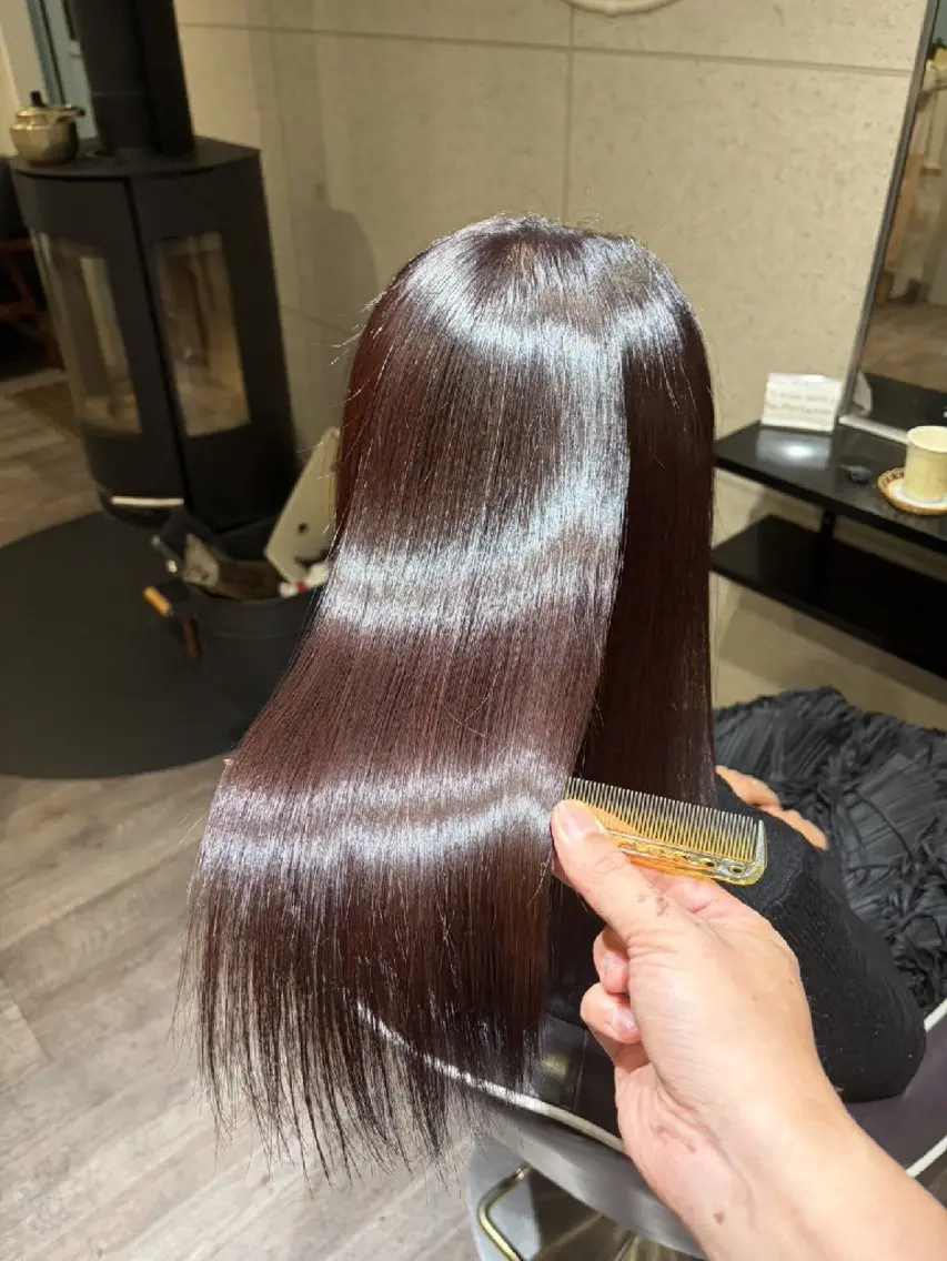 ロング トリートメント ...a ゆかりのヘアスタイル