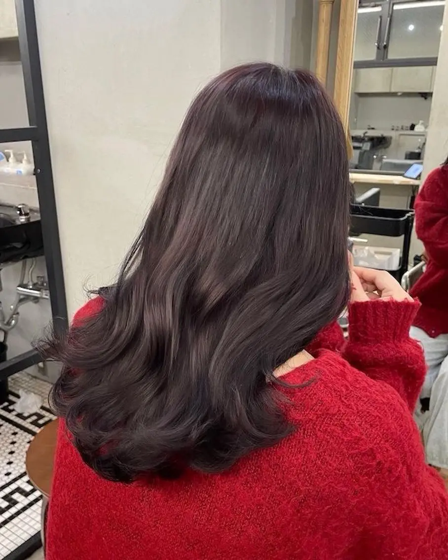 カラー 🍒暖色🍒髪質 改善_yura🐰のヘアスタイル