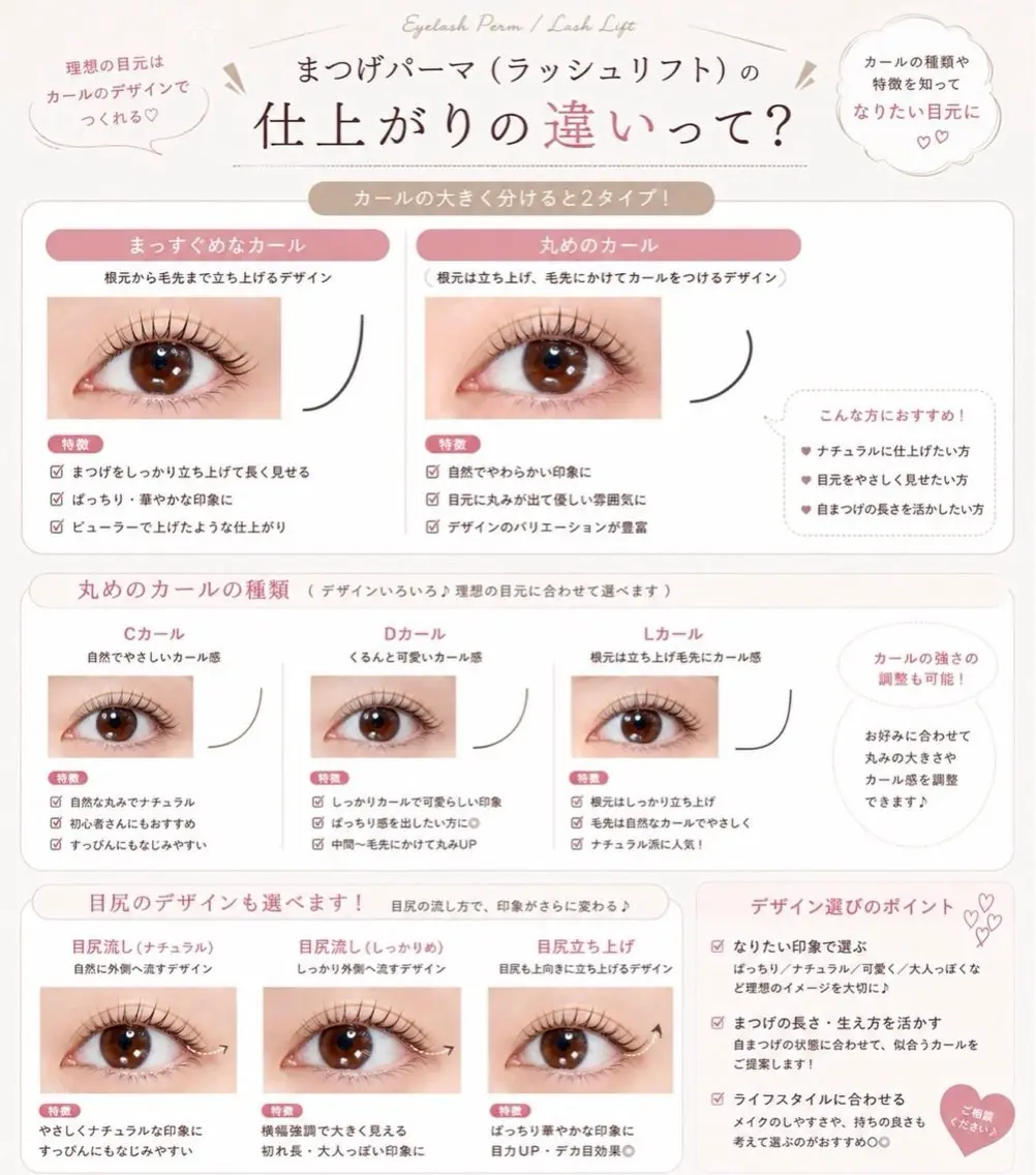 マツエク・マツパ VELISSE EYELASHのマツエク・マツパデザイン