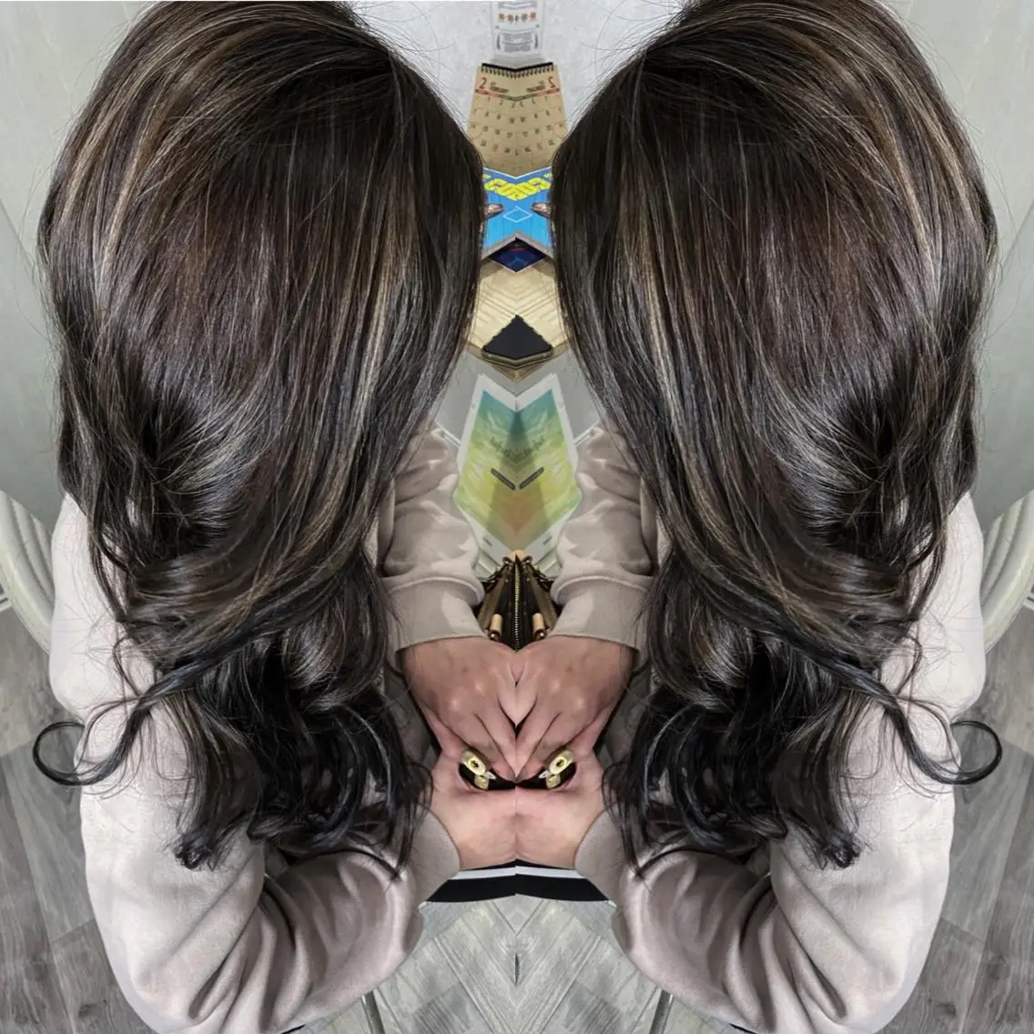 ロング ヘアカラー Designer EGGのマツエク・マツパデザイン