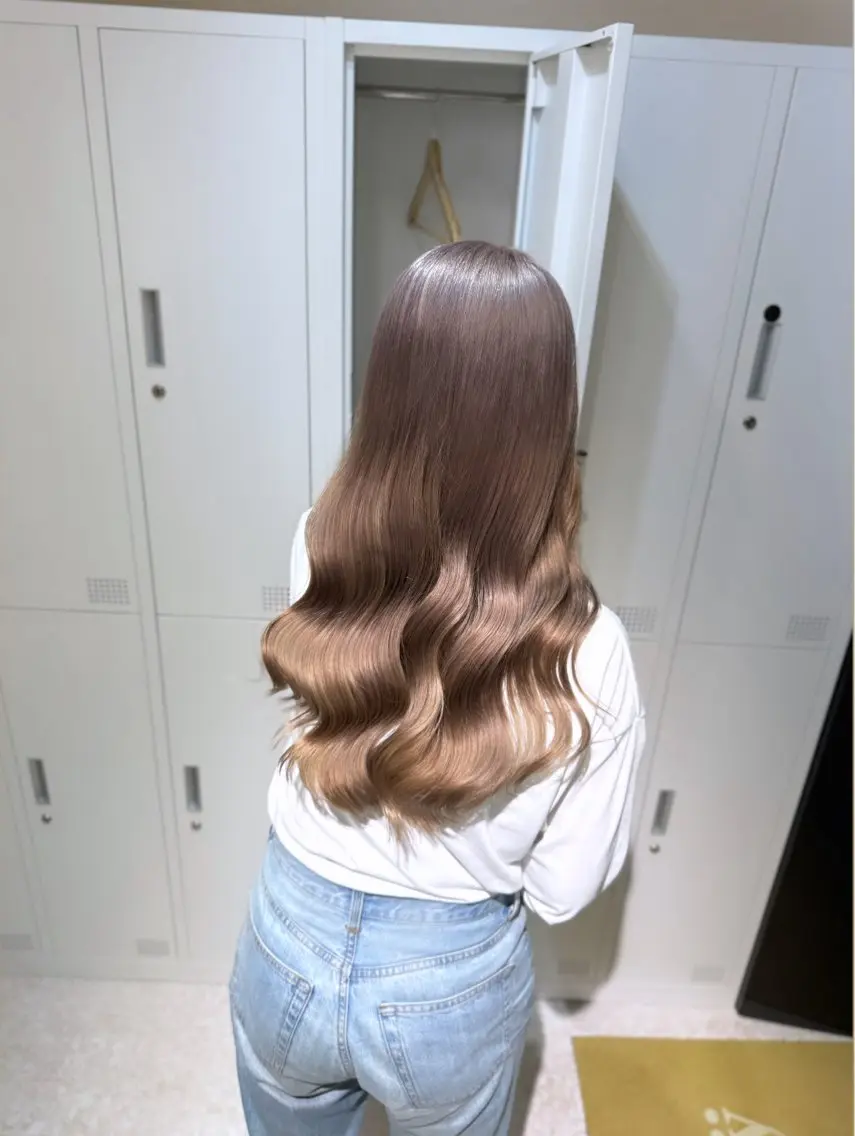 【ダブルカラーケアブリーチ】ケアブリーチ1回＋ケアカラー＋トリートメント🍓¥13,000の写真