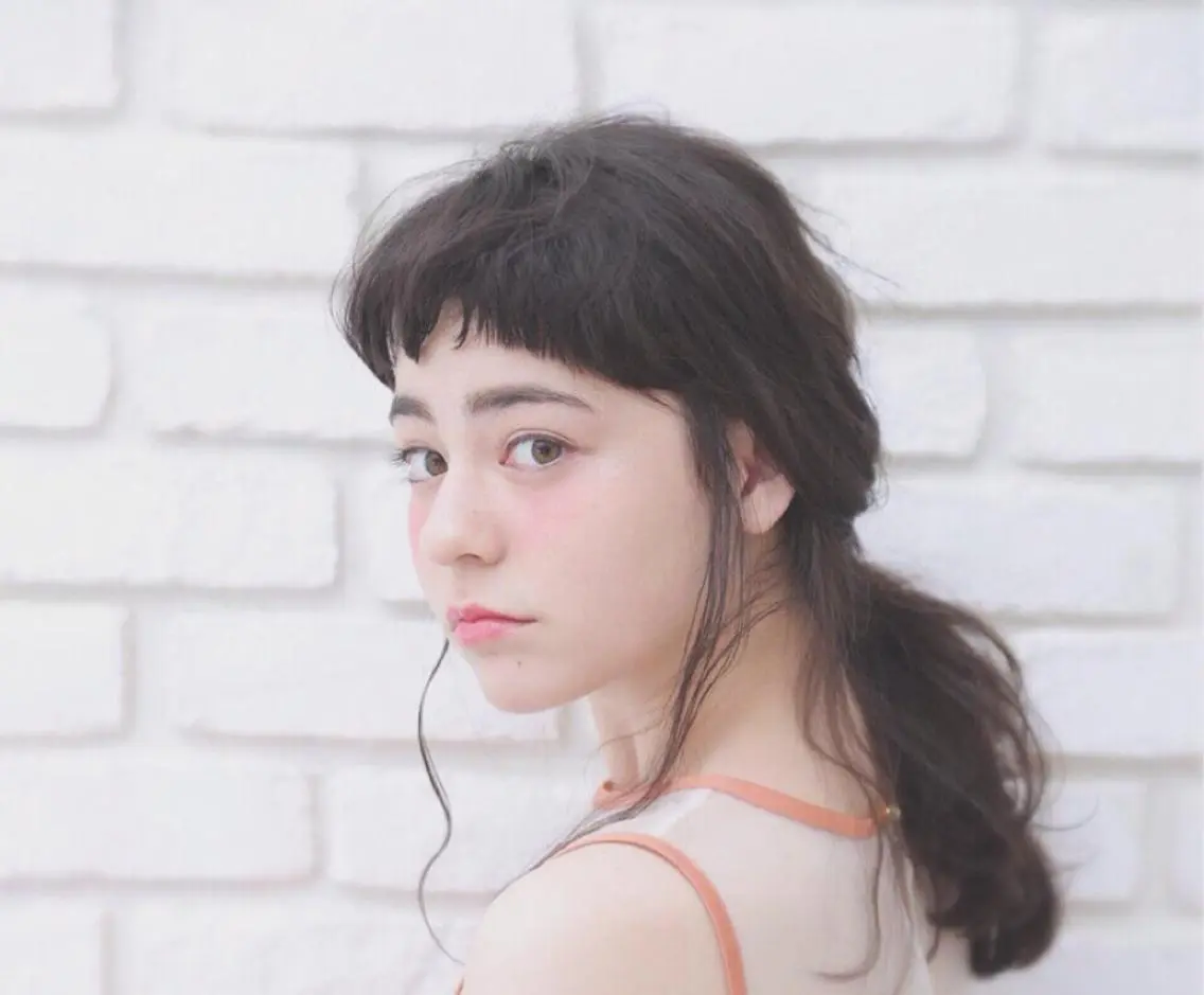 セミロング カラー ヘアアレンジ オーナースタイリスト 奈須雄紀のヘアスタイル