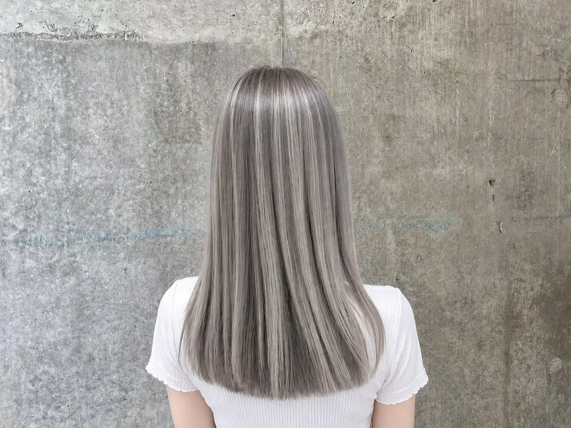 ロング カラー 蓮見友里 PiSTA／portのヘアスタイル
