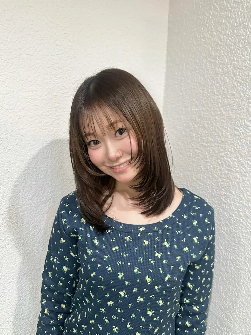 レイヤーカットモデル⸰ 𖥔 ͙ࣳの写真