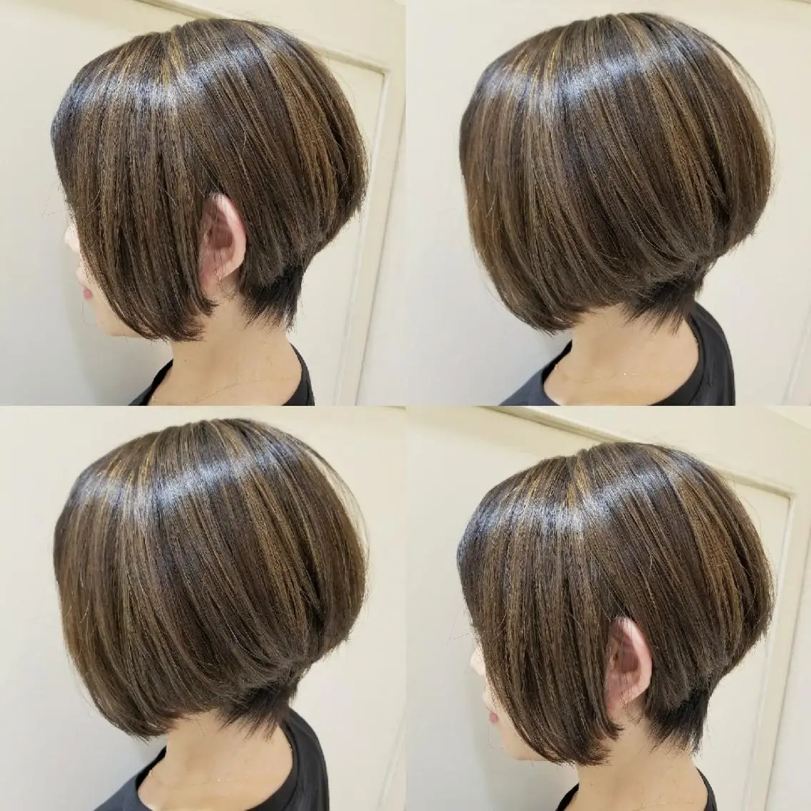 ショート カラー ショートボブ ハイライトカラー ボブ 外国人風カラー ハイライト ブリーチ・ハイトーン 特化🎉内山のヘアスタイル