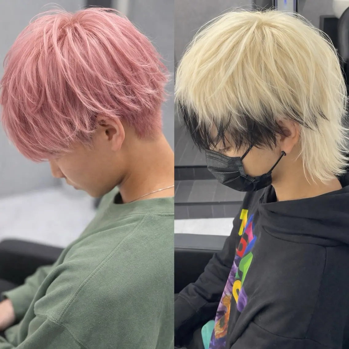 ミディアム カラー メンズ 【垢抜け】メンズ特化 栄/名古屋/山本貴大のヘアスタイル