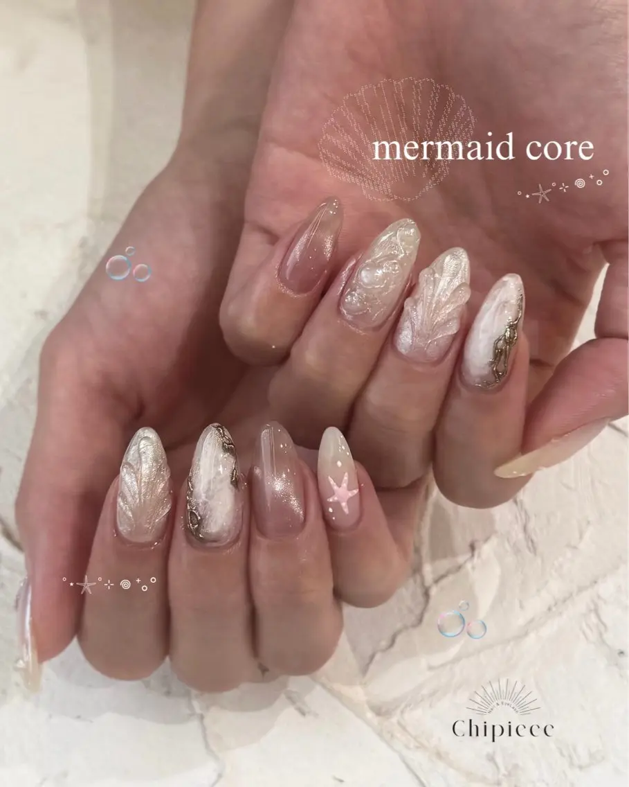ネイル ハンドネイル chipieee kannaのネイルデザイン