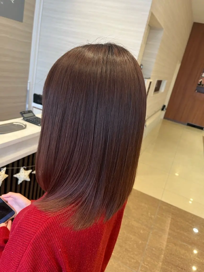 ヘアカラー トリートメント 脱白髪染め白髪ぼかし TERA(寺崎)のヘアスタイル