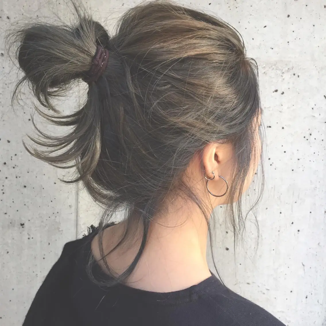 ショート ミディアム セミロング ロング カラー パーマ ヘアアレンジ メンズ キッズ ネイル マツエク・マツパ メンズブリーチ メンズハイライト メンズインナーカラー アッシュ ブリーチ 顔まわりレイヤー× 韓国ヘアオタベシンヤのヘアスタイル