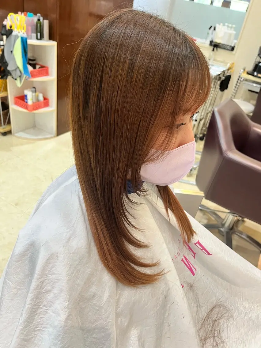 ロング BENI鈎取 kanakoのヘアスタイル