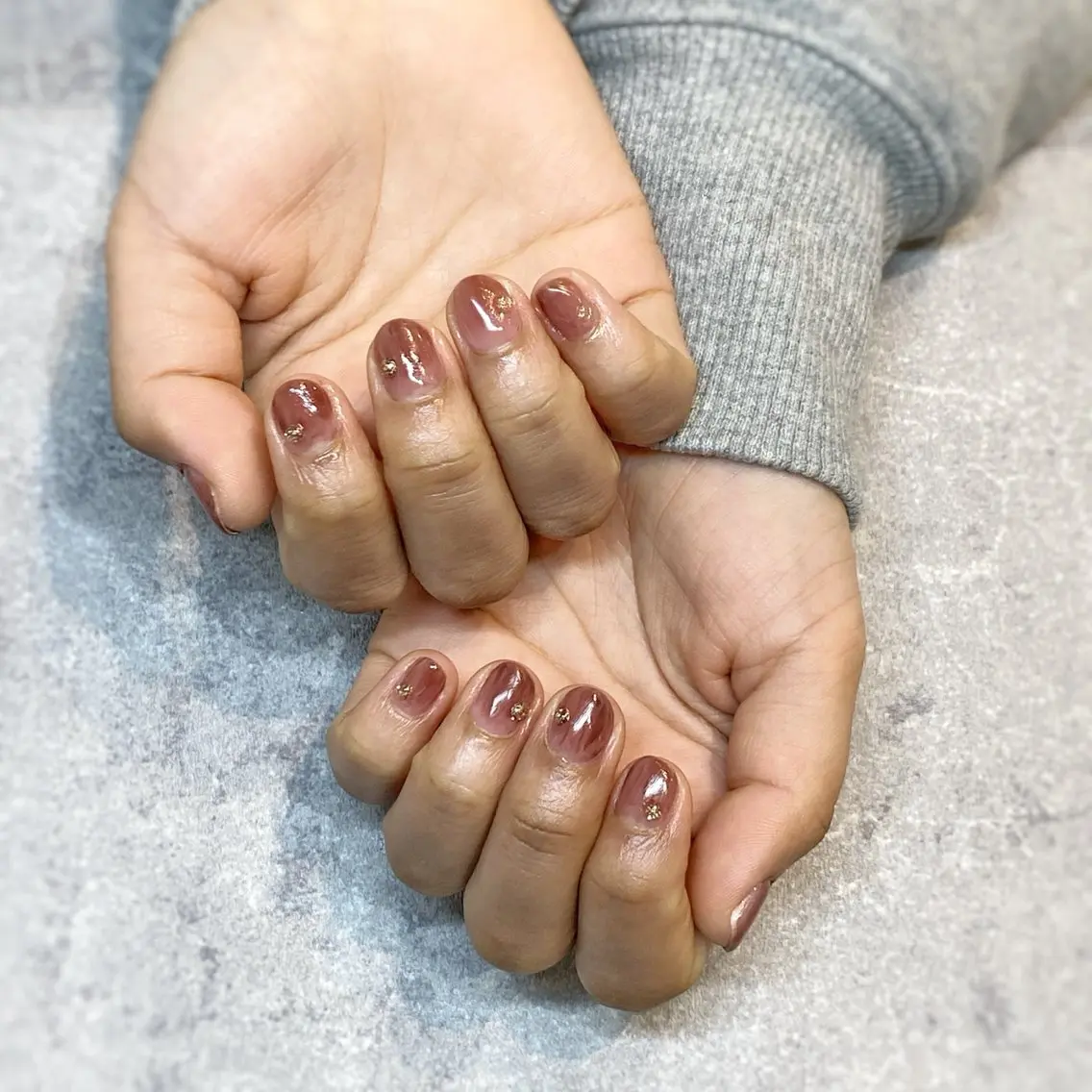 ネイル ニュアンスネイル DEHARA MAKIKOのネイルデザイン